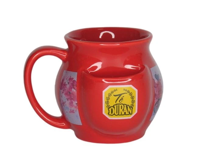 Round Ceramic Cookie Mugs