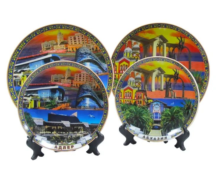 City Scenery Commemorative Plates best