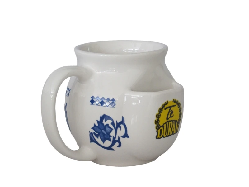 Round Ceramic Cookie Mugs 2 Round Ceramic Cookie Mugs 2