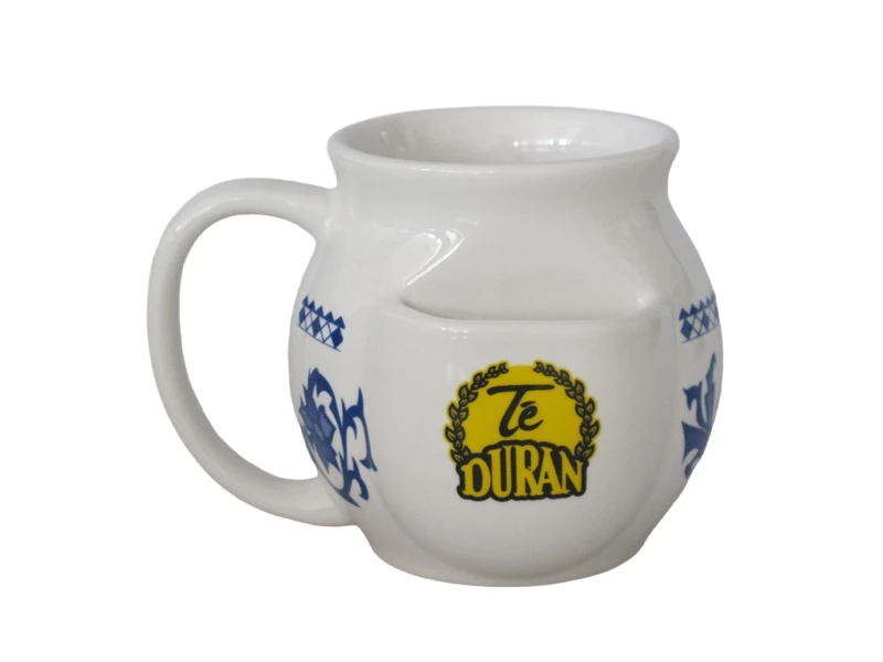 Round Ceramic Cookie Mugs 3 Round Ceramic Cookie Mugs 3